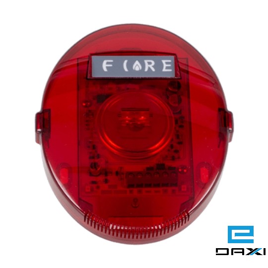 მისამართული სირენა ციმციმით Unipos FD7204D, Voltage:15-30V DC, Addressable sounder with flash