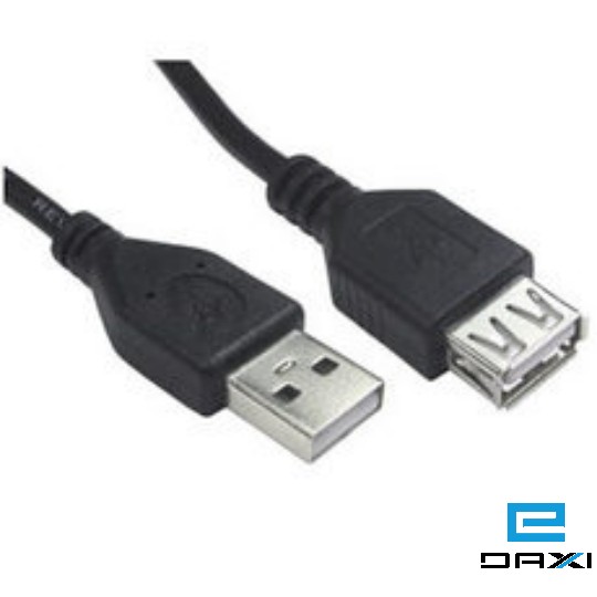 USB Cable, 0.5M KDUSB2004-0.5M, USB 2.0 EXT Cable A Male to A Female,0.5M