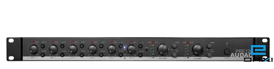 აუდიო მიქშერი/პრეამპლიფიკატორი 6-არხიანი, AUDAC PRE126
