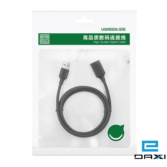USB კაბელი 0.5M US103 UGREEN (10313) 2.0 A male to A female extension cable