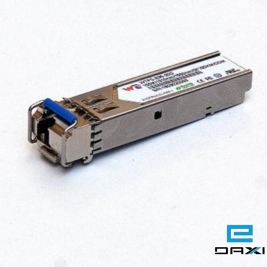 SFP Module 20კმ სიმპლექსი 1.25გბ 1310/1550 ნმ, WTPS-G35-20D
